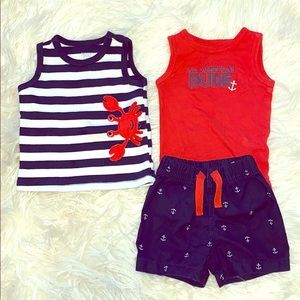 USA American Fourth of July Carter’s set 6 month